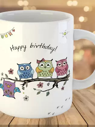 Printed Ceramic Cup 325 ml